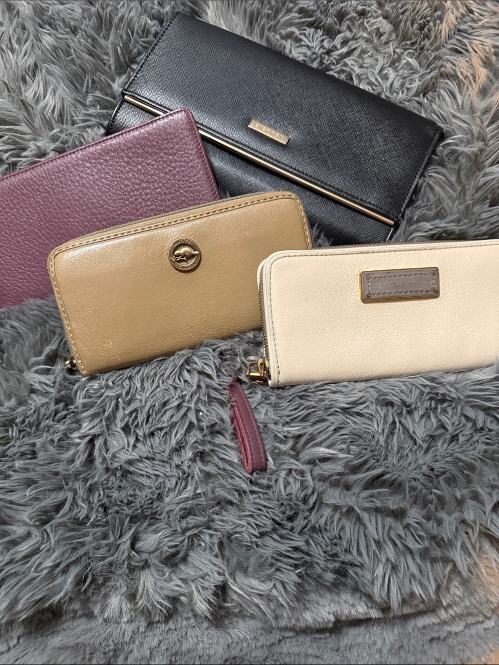 Bundle up your wallet baby Classic Cream Zip Wallet - Women Bags